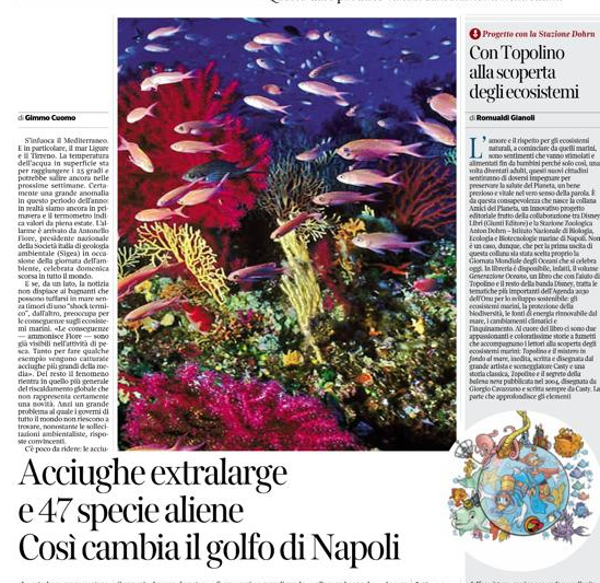 A Napoli l’attenzione sul mare