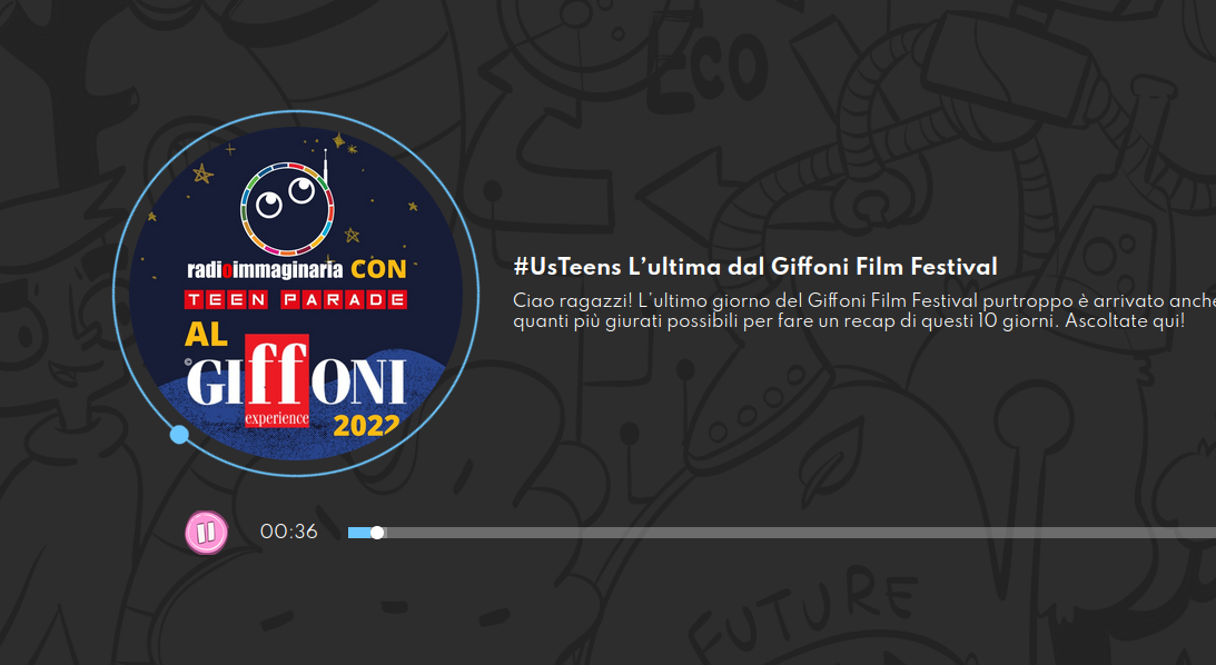 Intervista di Radio Immaginaria dal Giffoni Film Festival